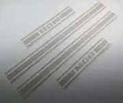 New 1962-1980 MG MGB Triple Lower Rocker Side Body Stripe Kit V8