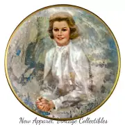 Thornton Utz 1983 Princess Grace 10" Collector Art China Plate w/Box+Certificate