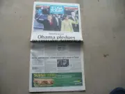 "Obama Pledges to Remake America" USA Today Newspaper January 21, 2009