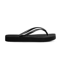 在飛比找Yahoo奇摩購物中心優惠-Havaianas Slim Flatform 女鞋 黑色 