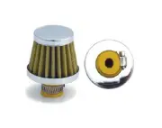 mini yellow cotton fiber reusable breather air filter RC cleanable 3/8" 3994