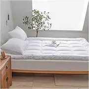 Japanese Floor Mattress, 6cm Thicken Tatami Mat,Portable Foldable Futon Mattress,Breathable,for Guests, Dormitories, Camping, Sofas,Loungers(200x220cm)