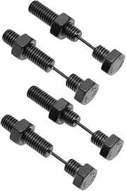 [WOFASHPURET] 2 Pair Cool Screw Thread Ear Studs Trendy Earrings Aesthetic Jewelry for Women Metal Studs Fashion Piercing