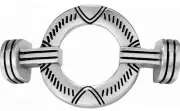 NWT Brighton Color Clique Cord MARRAKESH Silver Ornament MSRP $32