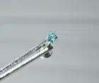 2mm REAL BLUE DIAMOND LABRET BODY,CERTIFICATE LIP EAR 1/4",5/16",3/8",7/16,1/2