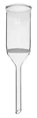 Eisco Labs 35ml Buchner Funnel, Plain Stem - Borosilicate Glass