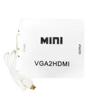 在飛比找Yahoo奇摩購物中心優惠-K-Line VGA 轉 HDMI + Audio 影音轉換