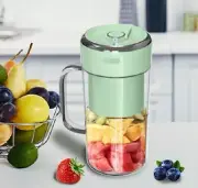 Portable Blender with Rechargeable USB Personal for Shakes and Smoothies 12 oz