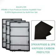 For HAPF600 Holmes Air Purifier Replacement Filter B replace HAP1625 HAPF600CS