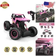 1:12 RC Monster Truck - 4WD Off-Road Adventure with Dual Motors & Headlights