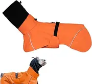 Raincoat for Dogs | Double Collar Waterproof Dog Raincoat - Reflective Waterproof Jacket Clothes Comfortable Pet Poncho for Storm, Walking & Outdoor