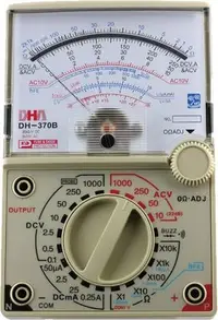 在飛比找Yahoo!奇摩拍賣優惠-[捷克科技] DHA DH-370B 指針式三用電錶 導通蜂