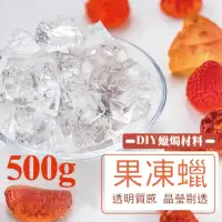 在飛比找momo購物網優惠-【Warm day life】2入組 透明果凍蠟 500g 