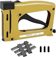 Point Drivers for Picture Framing - Adjustable Stapler Tool, Manual Frame Stapler, Push Point Driver | Professional Framing Equipment, 1000PCS Points Included Use Artwork, Photos, Backboards,