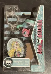 Monster High Freaky Ring & Mirror Lagoona Blue & Neptuna