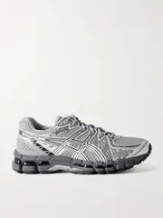 [Asics] Asics - Gel-kayano 20 Rubber-trimmed Mesh Sneakers - Gray - UK 7 UK 7 Gray