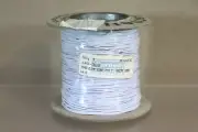 FARNELL R-A03C WHITE WIRE 7/ 0.2 x 100 METER for MODEL RAILWAY LAYOUT od