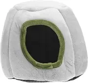 Toddmomy Cozy Guinea Pig Hideout Bed Multi-Function Nest Warm Cotton Filling for Comfortable Cavy Housing
