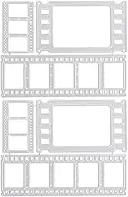 HEALSOPTHY Embossing Cutting Dies 2 Sets Photo Film Strip Frame Cutting Dies Metal Embossing Stencils Album Paper Die Cuts for DIY Craft
