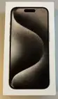 Apple iPhone 15 Pro 256GB Natural Titanium Unlocked A2848 5G mmWave New iOS 17.6