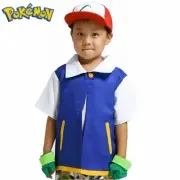 Pokemon Ash Ketchum Costume Set
