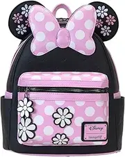 Loungefly Disney Minnie Floral Rock The Dots Mini Backpack