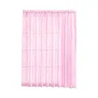 Sheer Drapes Light Filtering Wrinkle-free Linen Sheer Curtain Panels Soft