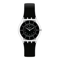 在飛比找Yahoo奇摩購物中心優惠-Swatch SKIN超薄系列手錶 BLACK CLASSI