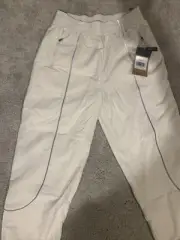 The North Face Tek Piping Wind Pants White Nylon Women’s Size Medium
