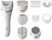 Philips BRE740 Wet/Dry Women Electric Epilator Legs/Bikini Hair Removal/Trimmer