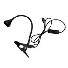 UV Blacklight Gooseneck Gel Curing Light Desk Lamp Dryer For DIY Art