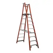 INDALEX 150kg Pro 9 Step Fibreglass Platform Ladder PROPF12/9