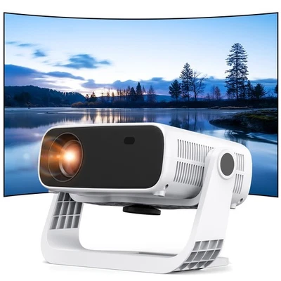 2025 Smart Projector with Wifi And Bluetooth - Portable Mini Projector For Ho...