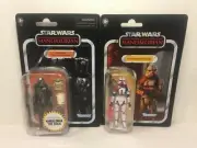Star Wars The Vintage Collection Din Djarin With The Child & Incinerator Trooper