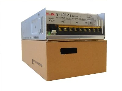 CB Radio Power Supply 10 - 15.5V 36 Amp Peak MegaWatt® 12V 13.8V 24V +Power Cord