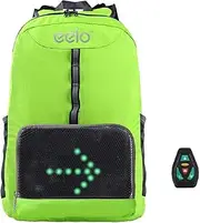 eelo Cyglo - The Ultimate Outdoor Cycle Backpack for Full Visibility and Awareness. Keeping The Rider Safe from Careless Drivers. Safety Back Pack with Rear LED Signal Display