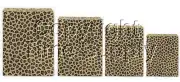 LEOPARD LOT OF 100 PAPER GIFT BAGS & JEWELRY BAGS