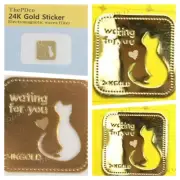 Waiting for you Cat Sticker for Laptop Tablet Smart Mobile Cell Phone JNK Design