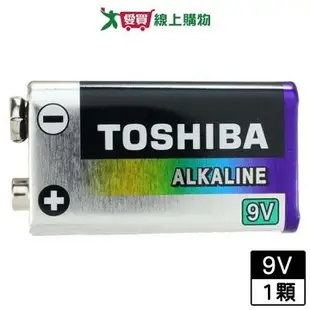 東芝 鹼性電池9V 1入