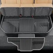 Zekzoop Under Seat Storage Mat Compatible with 2024 Toyota Tacoma Rear Second Row Underseat Organizer Mat 2nd Storage Liner for 2024 Toyota Tacoma Gasoline Accessories (Under Seat Storage Mat)