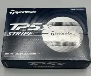TaylorMade TP5x STRIPE Golf Balls - 1 Dozen (12) - NEW