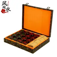 在飛比找樂天市場購物網優惠-風水閣黑檀木象棋皮革棋盤大號實木黑檀木中國棋木雕象棋家用套裝