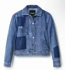Desigual Patchwork Women's denim jacket Akai nwt sz L
