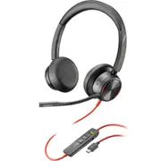 HP Poly Blackwire 8225 USB-C/A Wired On-Ear Active Noise Cancelling Headset - UC Certified Noise-Canceling Mic / Hybrid ANC / Busy Light / In-line Control [8X223AA]