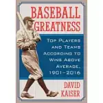 BASEBALL GREATNESS: TOP PLAYERS AND TEAMS ACCORDING TO WINS ABOVE AVERAGE, 1901–2017