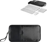 Portable Keyboard and Mouse Carrying Case Storage Bag Travel Case Protective Case for Apple Magic Keyboard A1644 and Apple Wireless Keyboard A1314 Magic Mouse(Case Only)