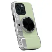 For Iphone 15 3D Retro Bluetooth Camera Magsafe Mirror Phone Case