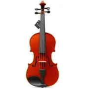 D'Luca Strauss 400 Concerto Violin 1/2 with Case, Strings and Tuner