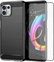 Phone Case for Motorola Edge 20 Lite/Moto Edge20 Fusion 5G with Screen Protector