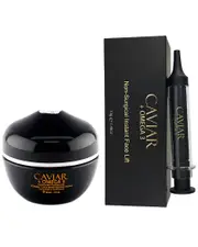 Donna Bella Caviar + Omega 3 Non-Surgical Instant Face Lift + DMAE Neck & Chest Moisturizer 2pc Set